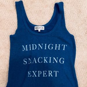 Wild fox tank top